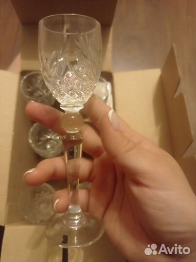 Рюмки хрусталь