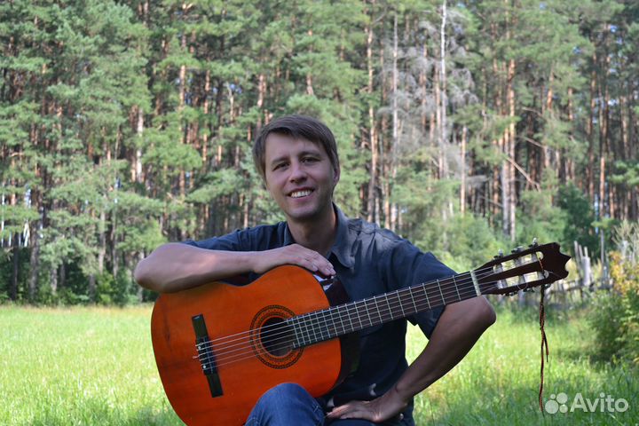 Обучение игре на гитаре на дому