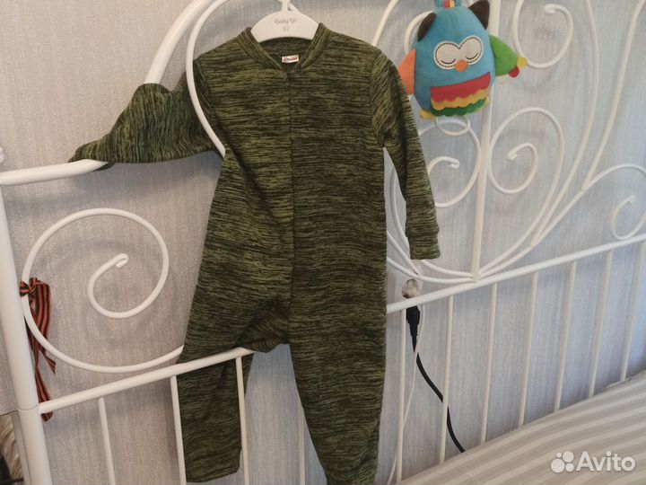 Флисовый комбинезон 92 98