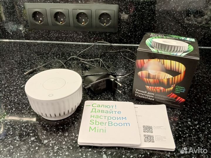 Умная колонка sberboom mini