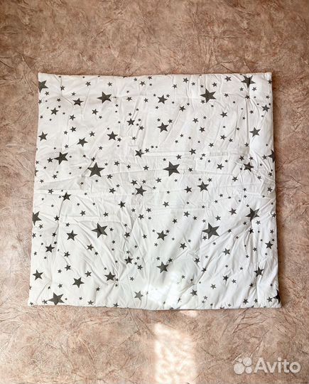 Зимний конверт на выписку одеяло с бантом-резинкой