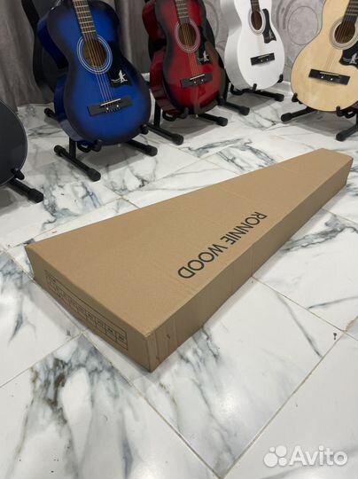 Новая гитара Ronnie wood с вырезом