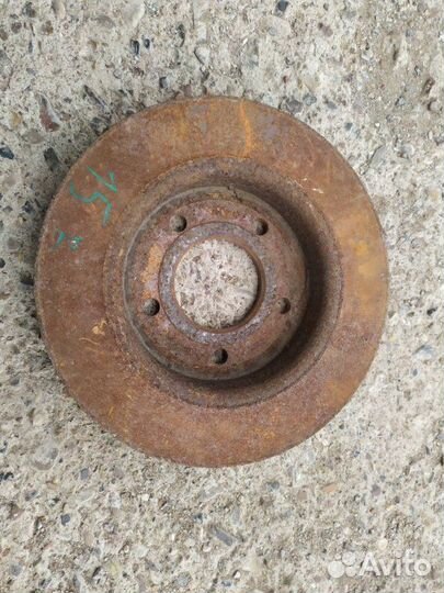 Диск тормозной задний Mazda 3 BL 1.6 2011