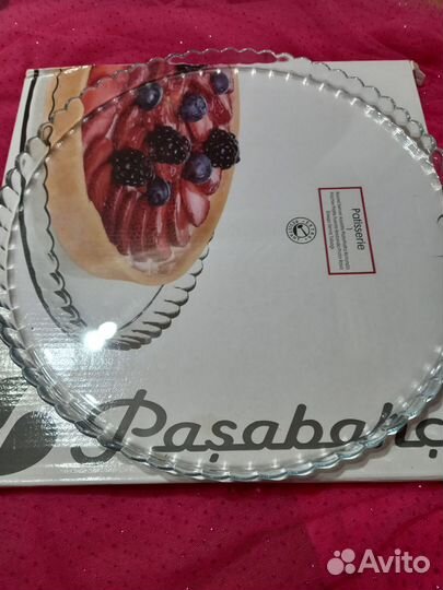 Блюдо стеклянное 322 мм