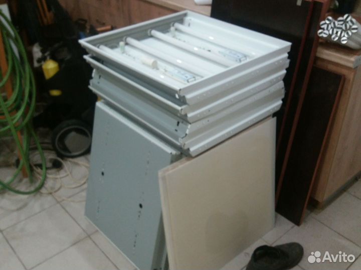 Светильник потолочный армстронг с лампами