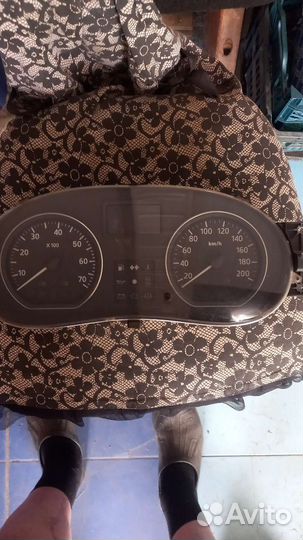 Панель приборов рено логан