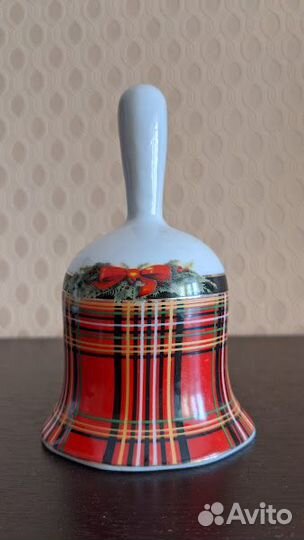 Колокольчики фарфор, майолика, керамика металл
