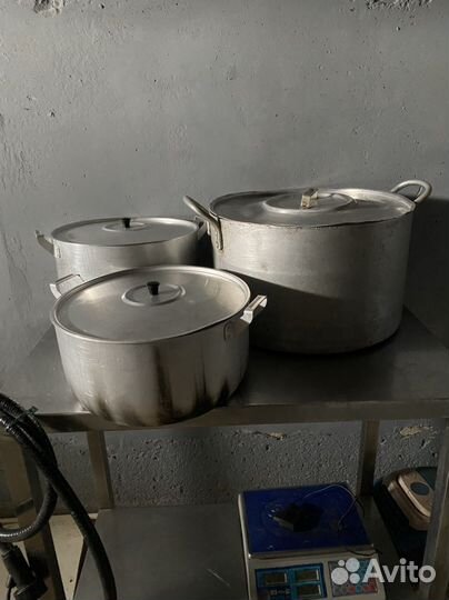 Кастрюля алюминиевая бу