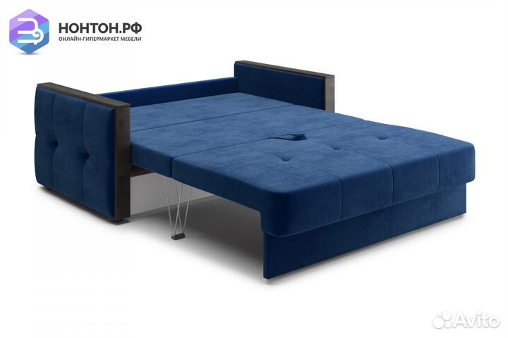 Диван еврокнижка Инсайд темно-синий