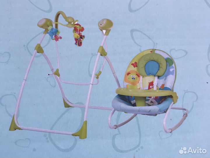 Детские качели электрические