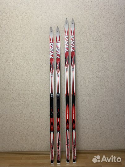 Лыжи беговые без насечек