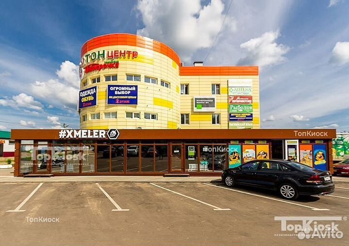 Павильон под торговые ряды, под ключ