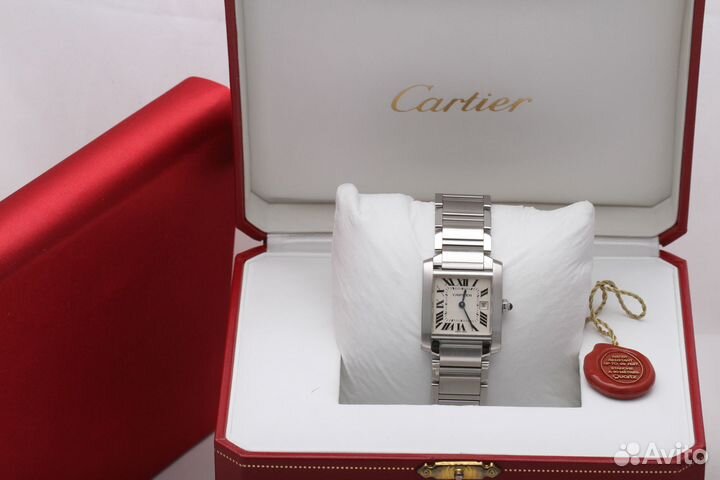 Cartier Tank Francaise Medium Model W51011Q3