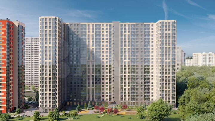 2-к. квартира, 58,7 м², 23/24 эт.