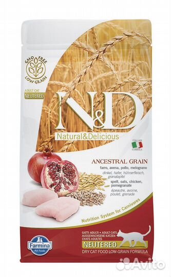 Корм для кошек Farmina N&D