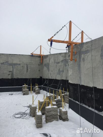 Ремонт, монтаж,фасадных подъёмников (люлек) ZLP630