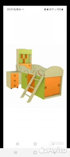 Кровать-чердак