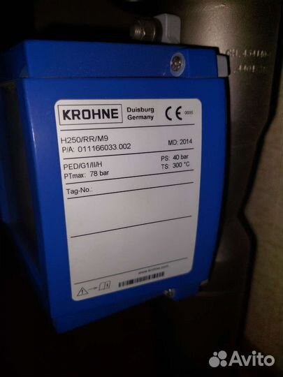 Ротаметр krohne H250 RR M9