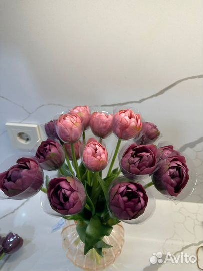 Искусственные тюльпаны