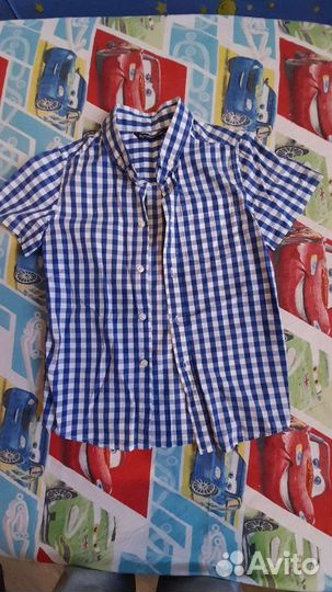 Рубашка на мальчика 122