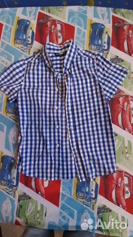 Рубашка на мальчика 122