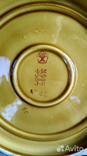 Олимпийский мишка 1980, настенная тарелка