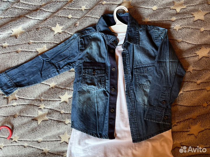 Джинсовая рубашка