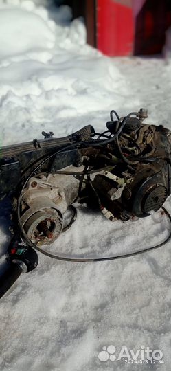 Двигатель от скутера 50 кубов. Самовывоз