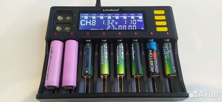 Универсальный зарядник LiitoKala Lii-S8