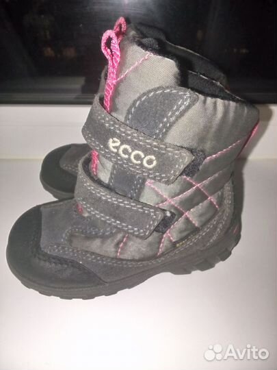 Сапожки ecco 22р, демисезон