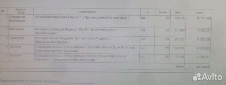 Рабочая тетрадь