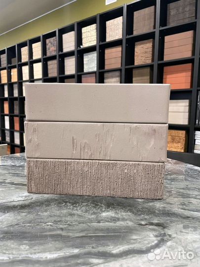 Керамический лицевой кирпич серый жкз