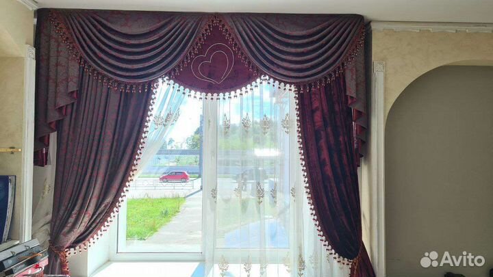 Шторы с ламбрекеном