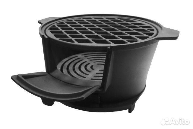 Гриль-барбекю круглый 