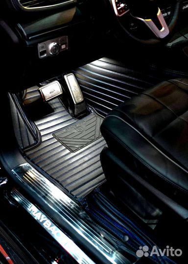Автоковрики на заказ для Mercedes-Benz Maybach GLS 2021г