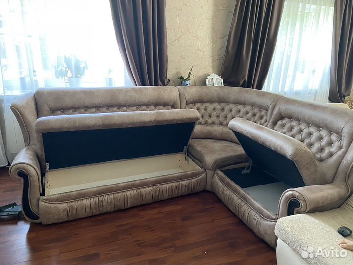 Угловой диван бу