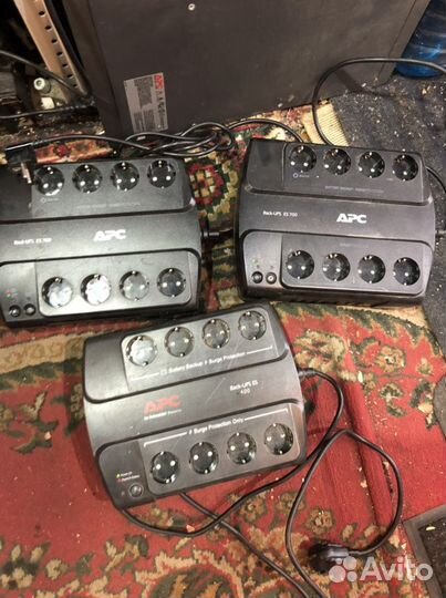 Ибп APC Back-UPS BE700G-RS и BE400-RS