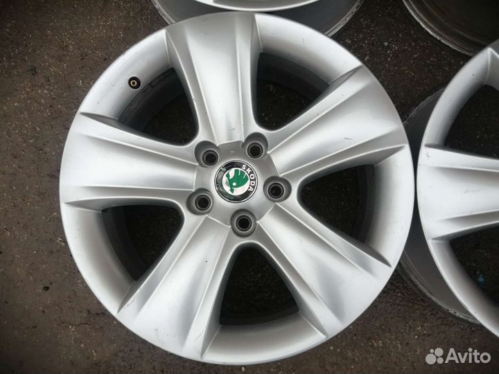17 литые диски Skoda оригинал