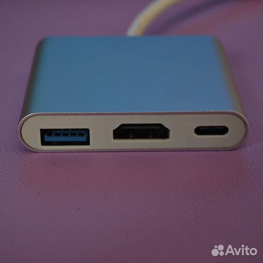 Переходник type c на usb, USB type c на hdmi