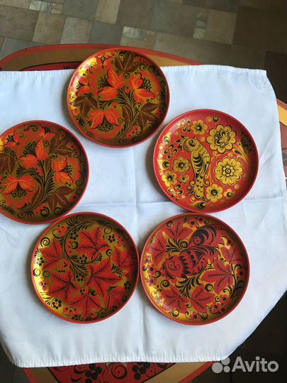 Набор десертных тарелок