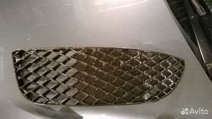 Заглушки под туманки Lancer X (решетка бампера)