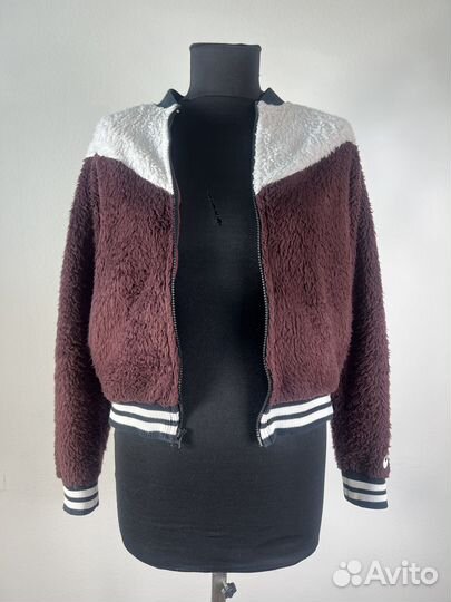 Кофта бомбер винтаж nike S 44 размер