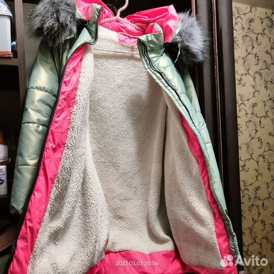 Зимняя куртка для девочки