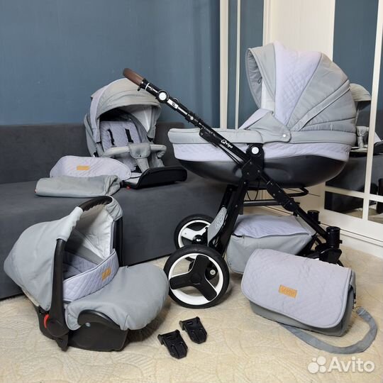 Коляска Verdi Qvipo 3 в 1 идеальное состояние