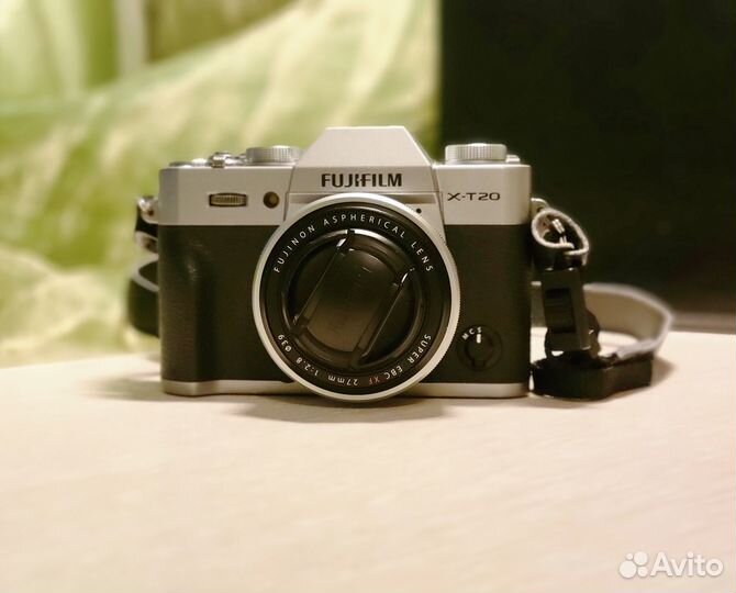 Объектив Fujifilm XF 27mm F2.8 R серебристый