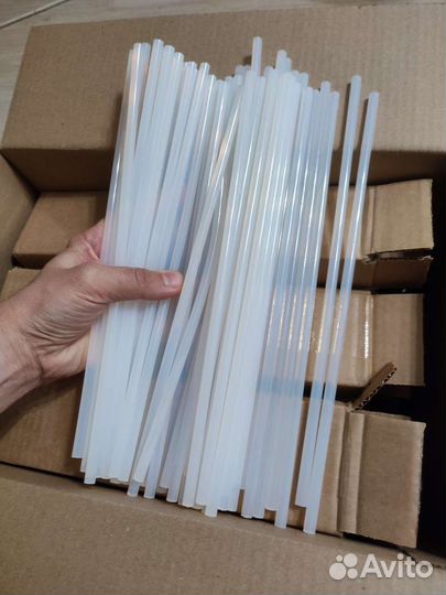 Клеевые стержни термоклей 7мм 30см