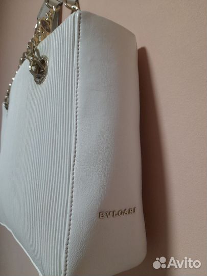 Сумкасумка Bvlgari натуральная кожа