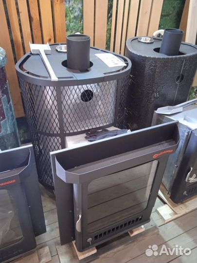 Печь для бани из нержавейки