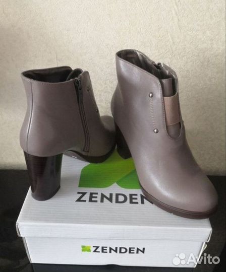 Ботильоны женские 37 размер натуральная кожа