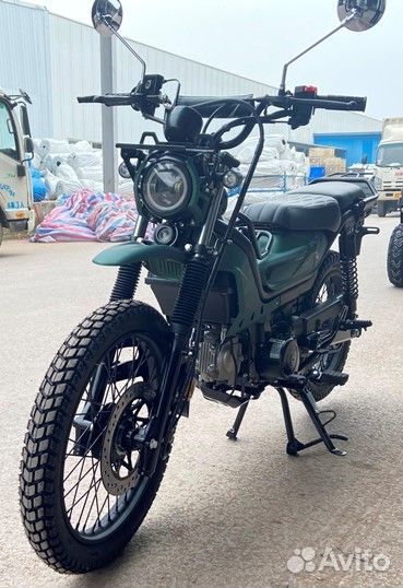 Мопед Xtrail зеленый